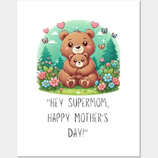 Super Mum - Mother's Day Posters and Art